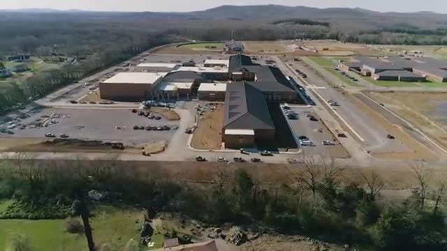 WATCH: Drone footage of new Rockvale High School