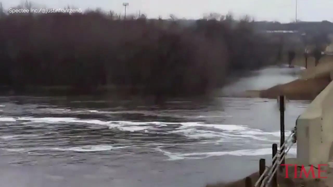 Severe flooding hits South Dakota American Indian reservation