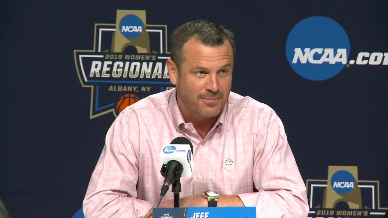 Louisville women's basketball coach Jeff Walz previews UConn Louisville women's basketball coach Jeff Walz previews UConn