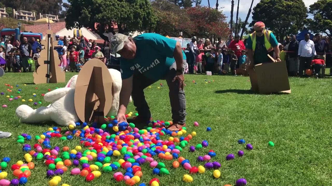 Ventura Easter egg hunt sends kids sprinting