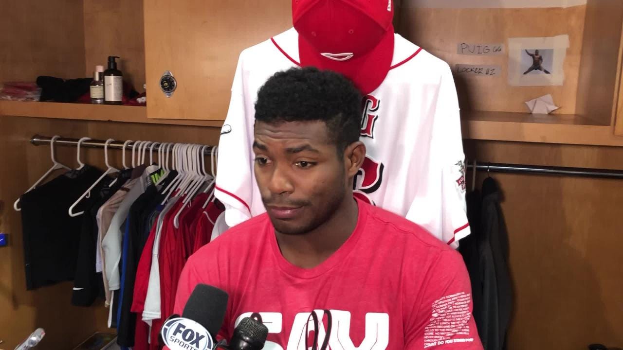 Yasiel Puig - MLB Tonight  I'm going to prepare the most I can to help  the Cincinnati Reds go to the playoffs - Yasiel Puig joined MLB Tonight to  talk about