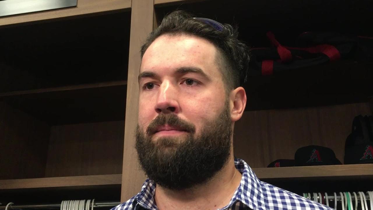D Backs Robbie Ray On His Performance Ronald Acuna Jr S Homer
