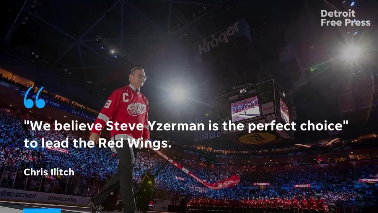Red Wings to name Steve Yzerman general manager 