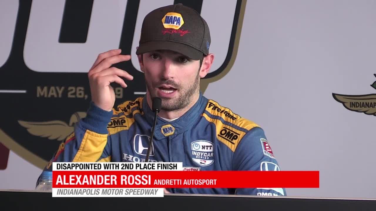 Indy 500 2019: Fiery Alexander Rossi wins the day, if not the race