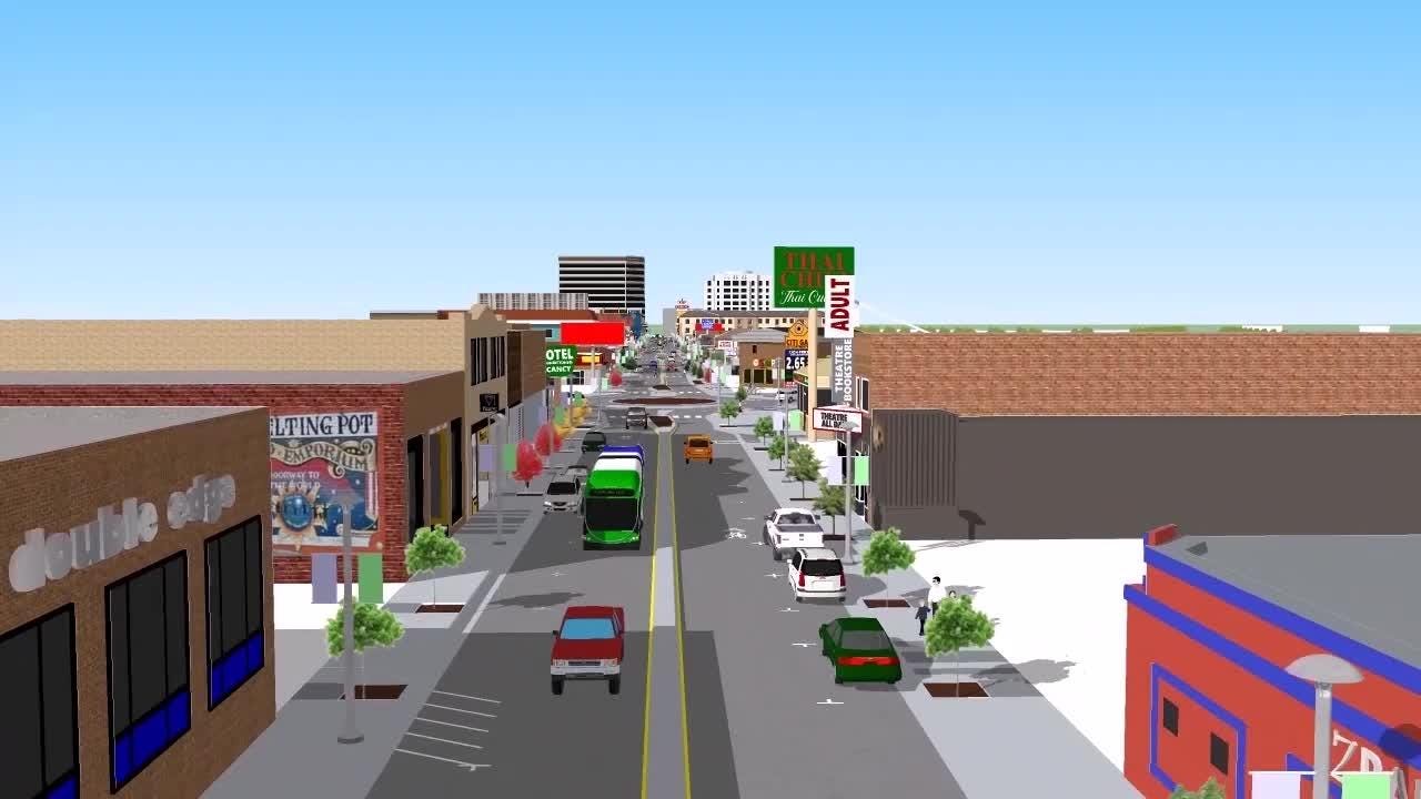 Virginia Street Reno Map Video: Here's what Midtown Reno will look like after Virginia Street ...