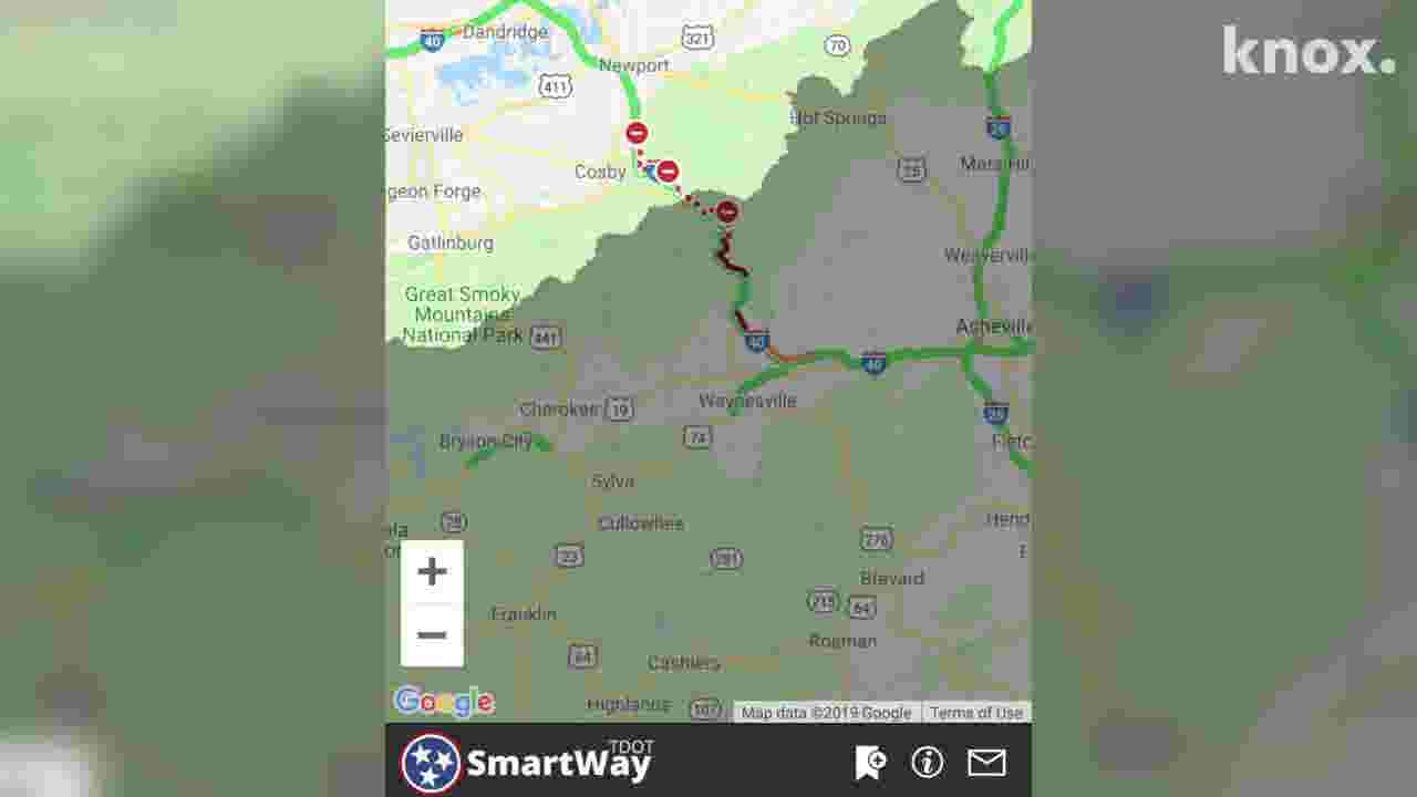 Map Of Tennessee And North Carolina Border