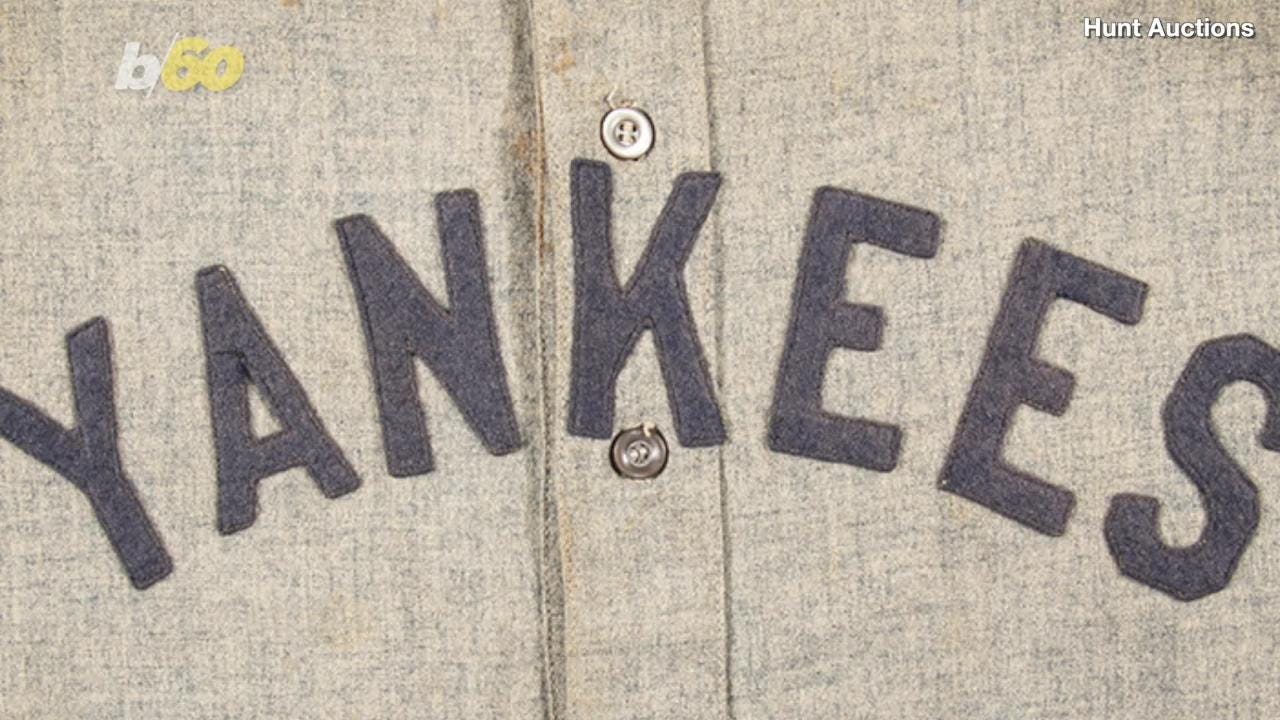 Babe Ruth's jersey sold at auction for a record-breaking $5.6