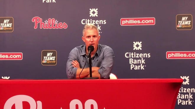 Phillies honor Chase Utley's retirement with ceremony