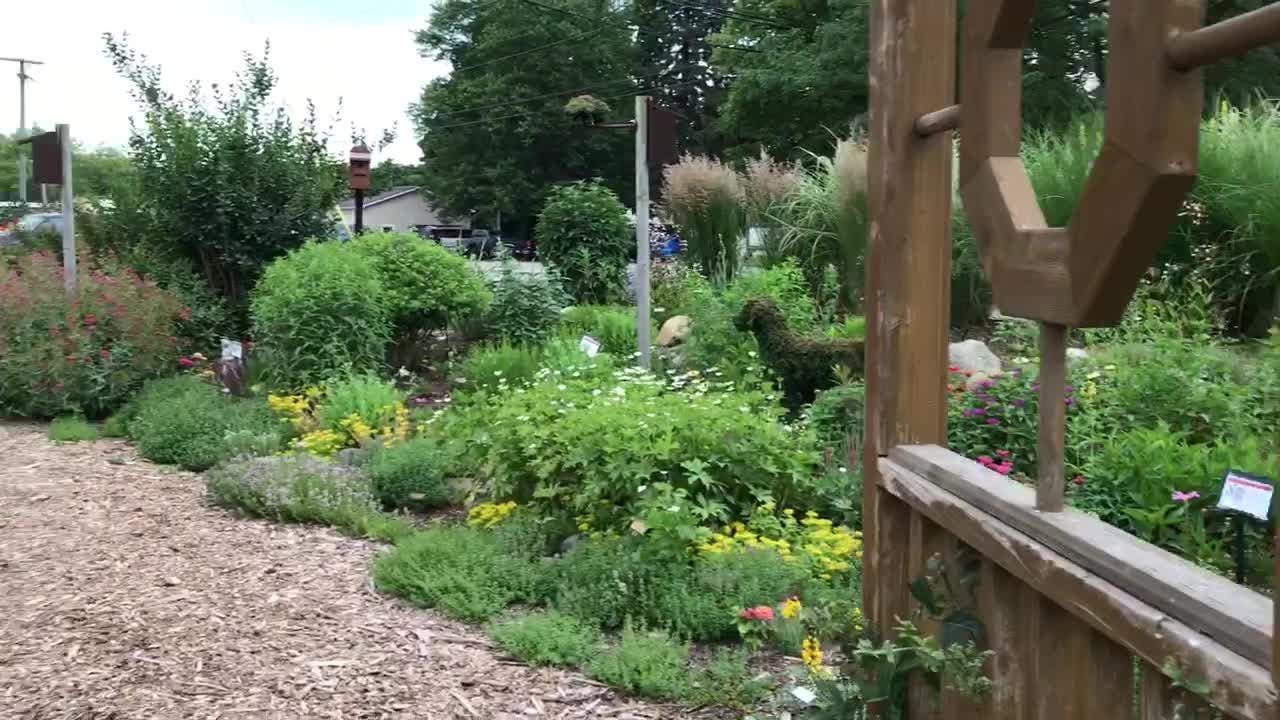 Stroll through the April Millsap Memorial Garden