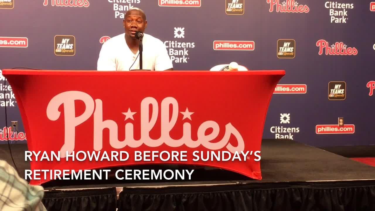 Phillies Ryan Howard Retirement Ceremony - The Philadelphia Sunday Sun