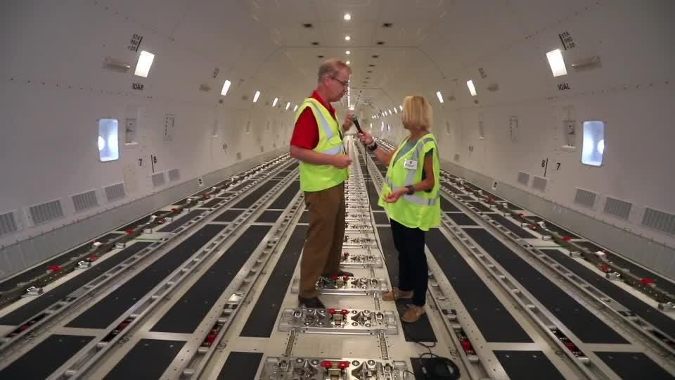 Take a look inside one of UPS' new 747 jets
