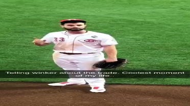 Cincinnati Reds Collection Rppm Jesse Winker welcomes Trevor Bauer: Cincinnati better than Cleveland
