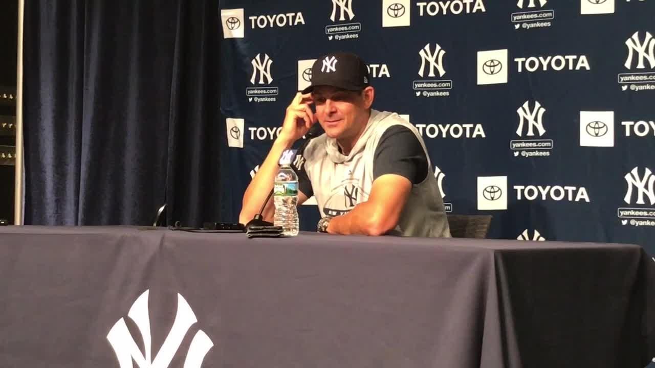 Yankees' Aaron Boone responds to Luke Voit venting he deserves to