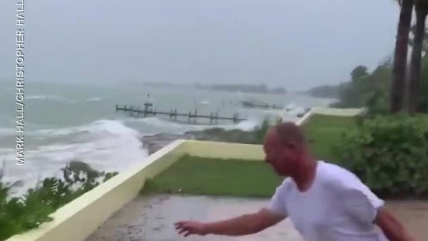 Hurricane Dorian slams the Bahamas